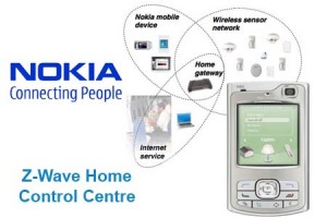 domotica e nokia-z-wave home control center application